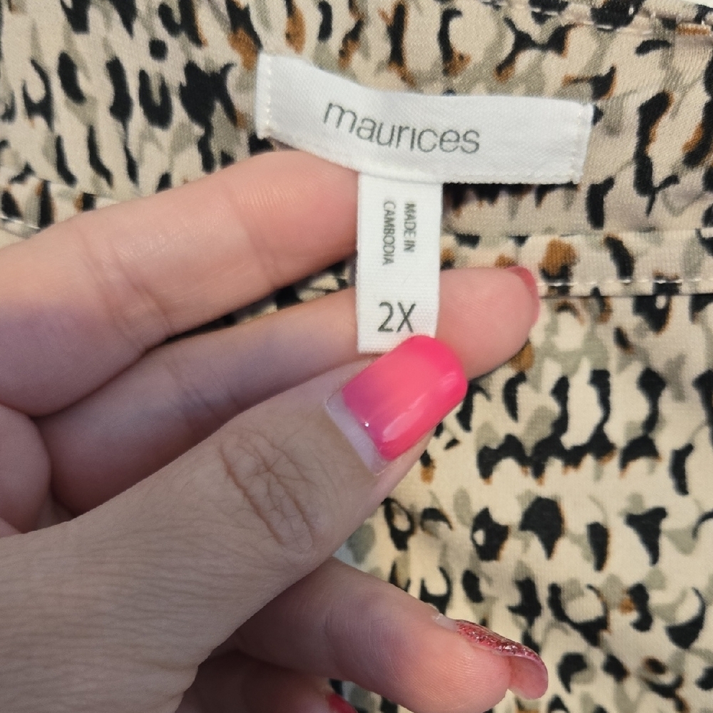 Maurices Leopard Print Jumpsuit - image 3